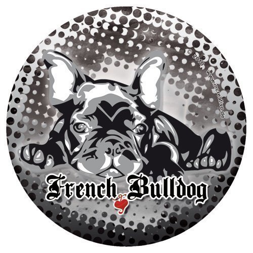 Französische Bulldogge Hunde Aufkleber - French Bulldog Sticker Decal Molly - DUB von DUB SPENCER