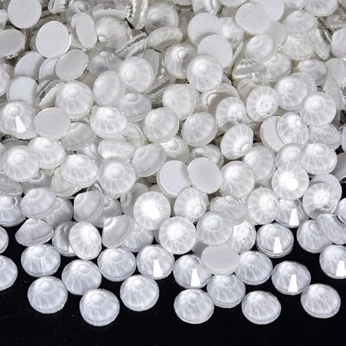 Bulk Flatback Strasssteine, Kristall Hotfix, 1440 stücke Glitter Neon Hot Fix Strass Strass Diamant DIY Nähzubehör Kristalle Diamantes(White Neon,Boxed) von DUBTEDHOU