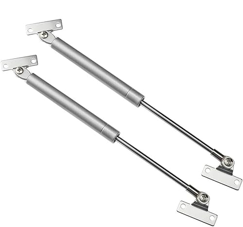 Heavy Duty Gasdruckfedern Lift Support, 2 Stück Gasdruckfeder-Deckel, Schrank-, Kleiderschrank-, Schranktür-Hebestütze, Soft-Close-Scharniere, Spielzeugkistenscharniere, hydraulische Stützstange, pneu von DUBTEDHOU