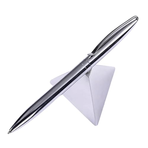 Metall-Kugelschreiber, Jotter-Kugelschreiber, 1 stücke Kugelschreiber Mann Magnet Basis Rollerball Stifte Mit Basis Gel Tinte Stifte Metall Schreiben Stift Fließend Schreiben Unterzeichnung stift von DUBTEDHOU