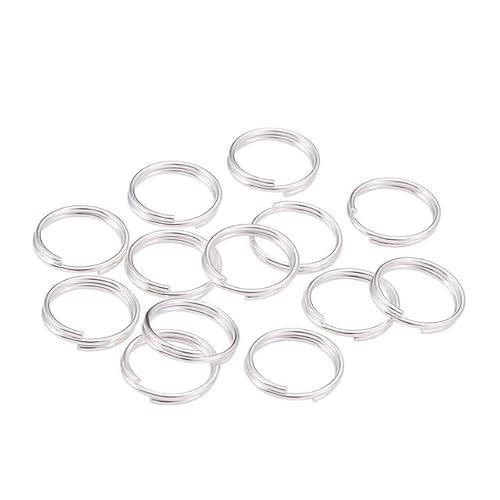 50-200 Teile/los 4-20mm Offene Biegeringe Doppel Loops Gold Farbe Split Ringe Anschlüsse Für Schmuck Machen liefert DIY Zubehör von DUDSME