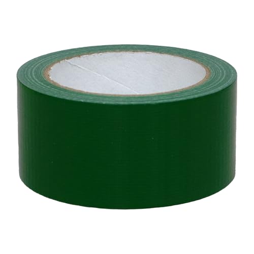 DULA Klebeband – Grün – 50 mm x 25 m – 24 Rollen Entenband – Reparaturband von DULA