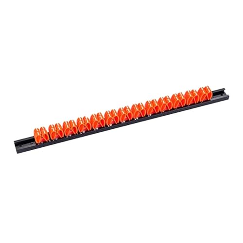 DUNSBY Lochwand Haken 4 stücke Schraubendreher Organizer Werkzeug Halter Wand Organizer Wand Halterung for Umge Schlüssel Zange Schraubendreher Organisation Display Rack(Orange) von DUNSBY