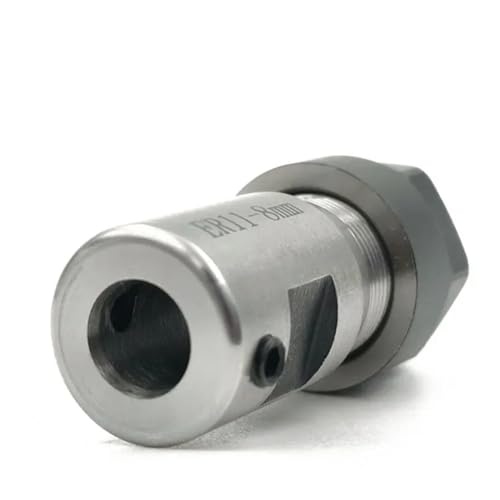 DUOCAI Motorwelle Spindel Verlängerungsstange ER8 ER11 ER16 ER20 ER25 Spannzange Spindelmotor Wellenverlängerung 4mm 5mm 6mm 8mm(C25-ER20A-16mm) von DUOCAI