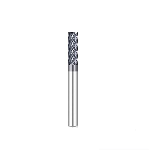 DUPHA Wolfram-Carbid-Gewinde 6-Flute Mahlstecher 4-16 mm Metallstahl Stahl-Wolfram-Fräser CNC Bearbeitungsrouter -Bit bearbeiten (Cutting Edge Length : 8x35x100x8D) von DUPHA