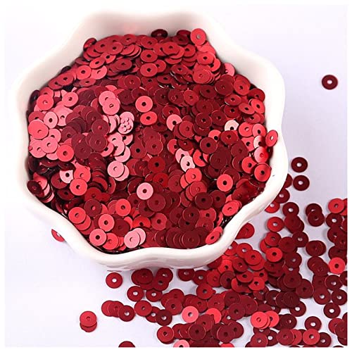 Konfetti 4000 stücke 2mm 3mm 4mm matte pailletten flache runde lose pailletten konfetti glitter flocken for kleidungsstück DIY. Hochzeitskunsthandwerk liefert Oblique unique konfetti (Color : 03 Matt von DUnLap