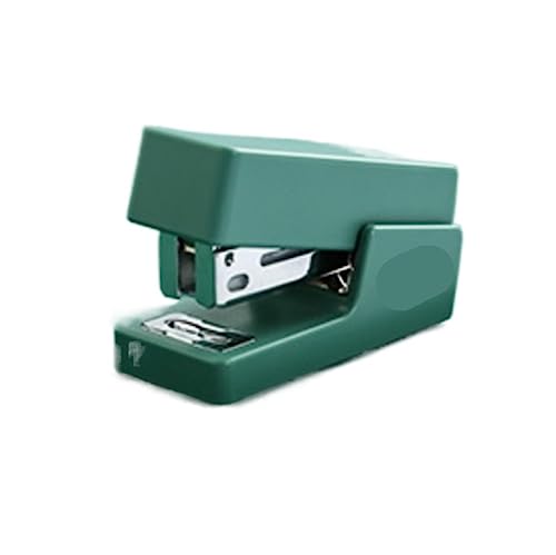 heftgerät klein Müheloses, Langlebiges Heftgerät, Mini-tragbares Schreibtischheftgerät, Büro-Desktop-Heftgerät For Zuhause, Schulbedarf, Binden klammermaschine(Green) von DWZXL