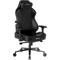 DXRacer Gaming Stuhl Craft Serie, Größe L, GC/LCF23LTA/N Kunstleder schwarz von DXRacer