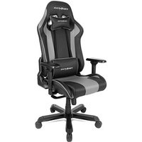 DXRacer Gaming Stuhl King Serie, Größe XL, OH-KA99-NG Kunstleder grau von DXRacer