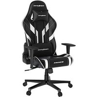 DXRacer Gaming Stuhl Prince Serie, Größe L, OH-PM88-NW Kunstleder schwarz von DXRacer