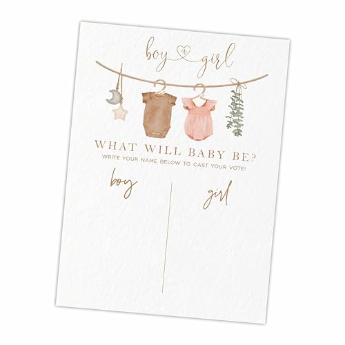 A02 Schild mit Aufschrift "Gender Reveal", Baby-Zubehör und Grün, Aufschrift "What Will Baby Be?", "Guess He or She Game For Baby Shower", selbststehendes Schild, Partygeschenk und Dekoration, 27,9 x von DYIRBIIY