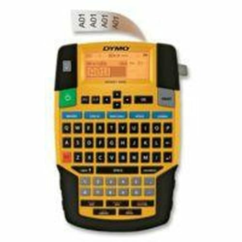 Dymo Rhino 4200 – Label Drucker (schwarz, gelb, 6–19 mm, QWERTY, Lithium-Ionen (Li-Ion), Geschenkbox, China) von DYMO