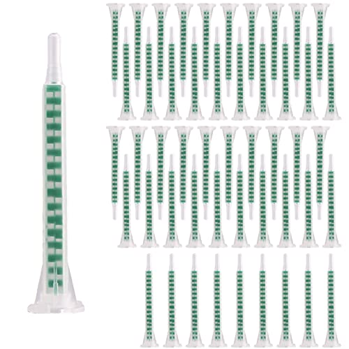 50 Stücke FMA06–16 Grün Epoxid-Mischdüsen Statische Mund Abschnitt ABS-Kleber, Mischrohr für Klebepistolen, Applikator, Kunststoffharz, Mischspitze von DYOUen