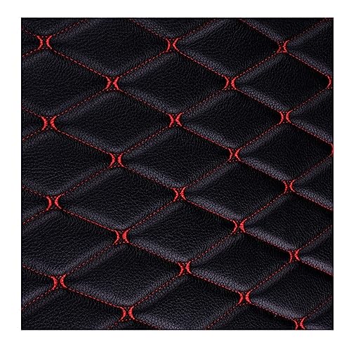 Kunstleder PVC Gesteppt Kaschiert Leder Kunstleder Polsterstoff Gesteppt Kaschiert Meterware Dekostoff Für Schrank Ledertasche Autositz Sofa Möbel Repara(Black 2,1.6X10m) von DYYEUAVT