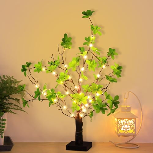 Lichterbaum Innen LED Baum Lichter Frühlingsdeko,Baumbeleuchtung Innen Schmetterling Baum Lampe Dekolampe Stimmungslicht,Lichterkette Innen Dekobaum für Hochzeit Party Wohnzimmer Deko (01) von DZAY