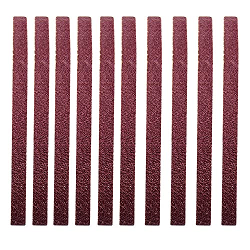 10 stücke 25 x 330mm / 15 x 330mm Schleifbänder for Winkelschleife 60-1000 Sandweinschleifende und Polierwechsel (Color : 15x330mm) von DaJiKan