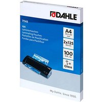 100 DAHLE Laminierfolien glänzend für A4 125 micron von Dahle