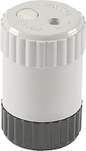 Dahle 53484 – Anspitzer (Manual Pencil Sharpener, Schwarz, Grau, 2 mm) von Dahle