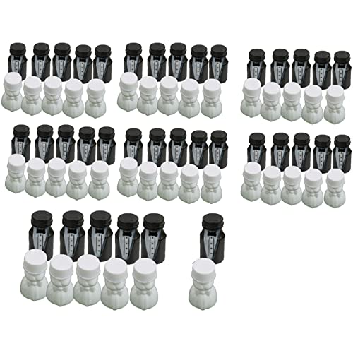 Daijianbin Hochzeit Braut und Braeutigam Blase Flasche 3 Saetze (72Pcs) von Daijianbin