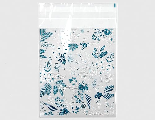 Dailylike Transparente Kunststoffumschläge, Blume, 13 x 15 cm, 10 Stück. von Dailylike