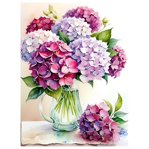 Diamond Painting Erwachsene Blumen - Diamant Painting Bilder, Diamond Painting Blumen, Diamond Painting Set für Geschenk und Zuhause Wanddekoration 30x40 cm von Daisen Art