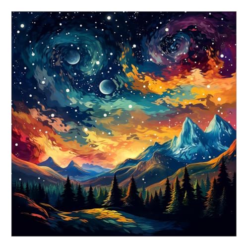 Diamond Painting Erwachsene Landschaft - Diamant Painting Bilder, Diamond Painting Natur, Diamond Painting Set für Geschenk und Zuhause Wanddekoration 30x30cm von Daisen Art