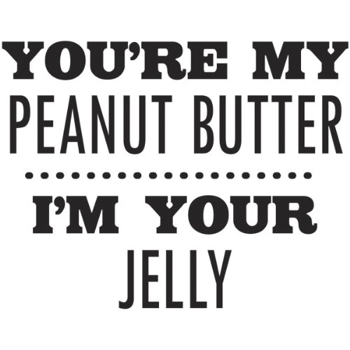 Shabby Green Door Farmers' Market Clear Stamps 5,1 x 5,1 cm, You're My Peanut Butter, I'm Your Jelly von Daisy Bucket