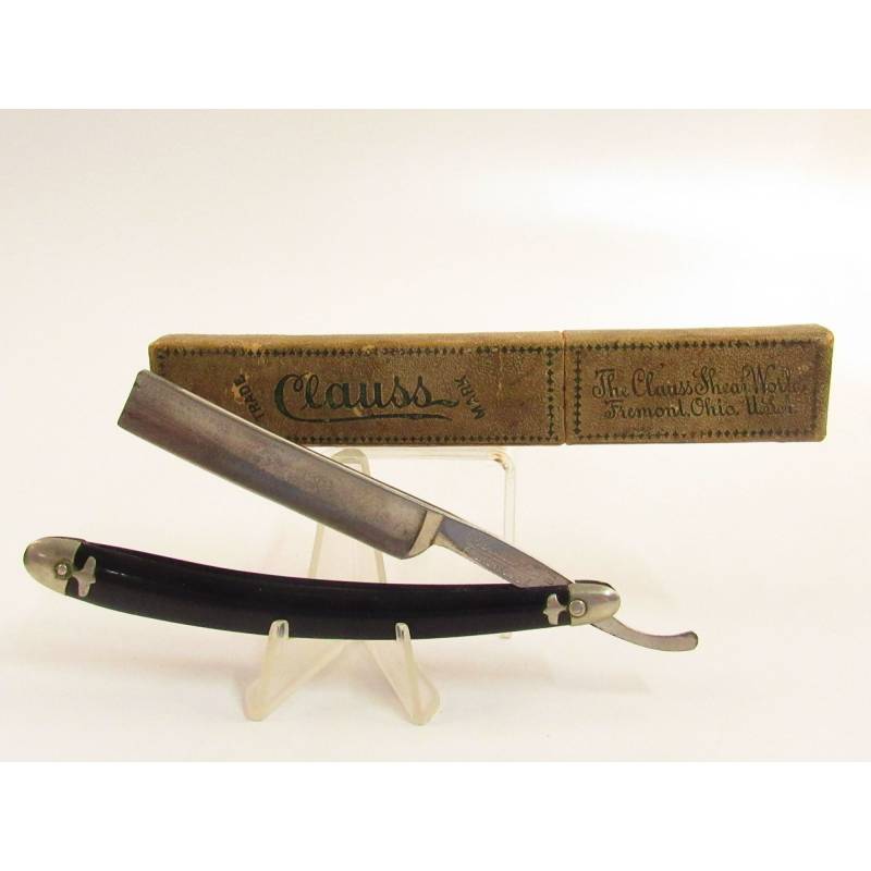 Clauss Shear Works 4101 Rasiermesser Mit Original Sarg Box E375 von DaisyLaneAntiques