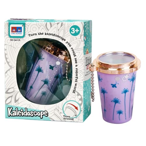 Daity Mini Kaleidoskop Kinder drehbar Bastelset mitgebsel Kindergeburtstag Gastgeschenk mit Schnalle ab 3 Jahre für Party Geschenke von Daity