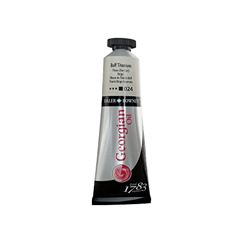 Daler Rowney Georgian Ölfarbe Goc, 38 ml, Buff Titanium von Daler Rowney