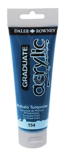 Graduate Acryl 120 ml Phthalo Turq. von Daler Rowney