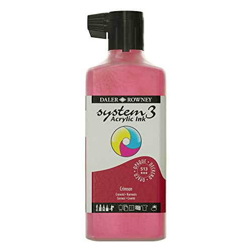 SYSTEM3 Tintenpatrone, 180 ml, Crimson von Daler Rowney