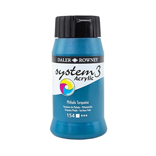 System3 500 ml PHTHALO TURQUOI von Daler Rowney