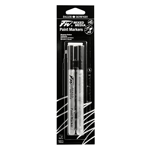 WF FW Marker-Set, 2 x SM RD + Federn von Daler Rowney