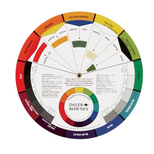 Daler-Rowney Farbmischrad fürs Malen und Airbrushen von Daler Rowney