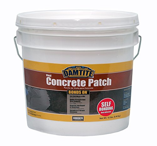 damtite 04012 grau bonds-on Vinyl Beton Patch, 12 Lb. Eimer von Damtite