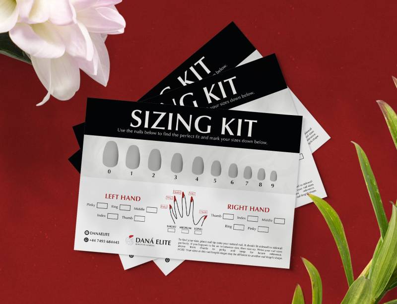 Sizing Kit Für Press-On Nails | Dana Elite von DanaEliteNails