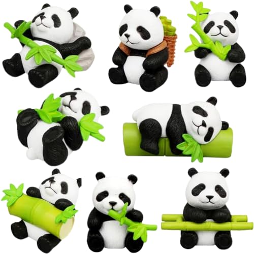 8 Stück Panda Figuren Torte, Panda Kuchen Deko, Panda Figur Harz Mini-Tieren, Panda, Dekoration, niedliches Spielzeug, Figuren, Dekoration, DIY, Gartenarbeit 8 Stück Panda Figuren Torte, Panda Kuchen Deko, Panda Figur Harz Mini-Tieren, Panda, Dekoration, niedliches Spielzeug, Figuren, Dekoration, DIY, Gartenarbeit von Danbghyuo