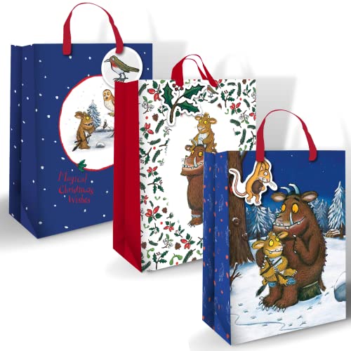 Danilo Promotions LTD Offizielle The Gruffalo Luxus-Geschenktasche, Weihnachtsgeschenkbeutel The Gruffalo, Gruffalo Weihnachtsgeschenkbeutel von Danilo Promotions LTD