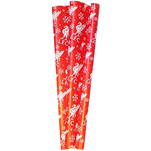 Liverpool FC Weihnachts-Geschenkpapier, 3 m Rolle von Danilo Promotions LTD