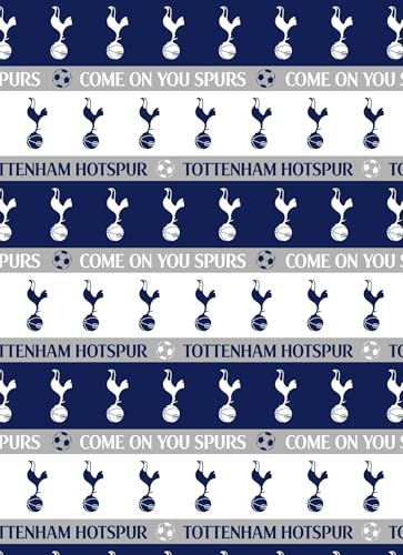 Tottenham Hotpur FC Geschenkpapier, 3 m, Fußball-Geschenkpapier von Danilo Promotions LTD