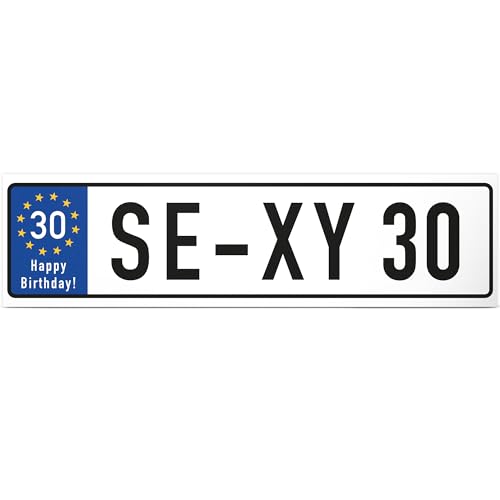 DankeDir! Sexy 30 Jahre Schild Jahre - Geschenk 30. Geburtstag Geschenkidee Geburtstagsgeschenk Dreißigsten Geburtstagsdeko Partydeko Party Zubehör Geburtstagskarte von DankeDir!