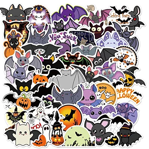 50pcs Halloween Dämon Kawaii Aufkleber Dekoration Notizbuch Aufkleber Scrapbooking DIY Journal Halloween Graffiti Sticker von Danlai