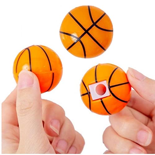 Danlai 3pcs Bencil Spitzer EIN Loch Basketball Kleiner Bleistiftspitzer Plastikschüler Briefpapier Schullieferungen von Danlai