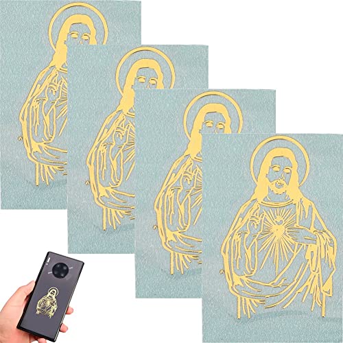 Familienaufkleber Telefon Dekor Christliche Abziehbilder Barmherzy Jesus Maria Verschiedene Ikone -abziehbilder Aufkleber Dekorativ von Danlai