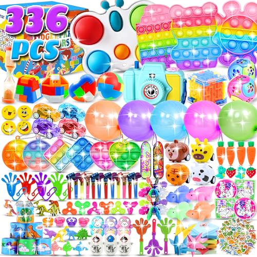 Partygeschenke für Kinder 3–5, 4–8–12, Fidget-Pack, Goodie-Bag-Füller, Geburtstagsgeschenk von Daopai