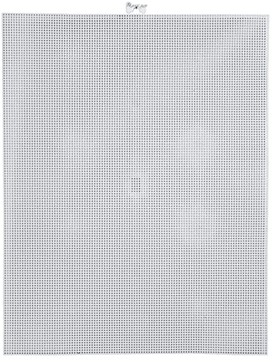 Darcie DAR_33030-1-1 33030-1-1 Crafts 10 Mesh Kunststoff Leinwand 26,7 x 33,8 cm 1 Stück, durchsichtig, Einheitsgröße von Darcie