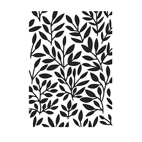 Darice Embossing Folder Prägefolder-Schablone, Reben, Plastik, Transparent, 10.8 x 14.6 x 0.11 cm von Darice