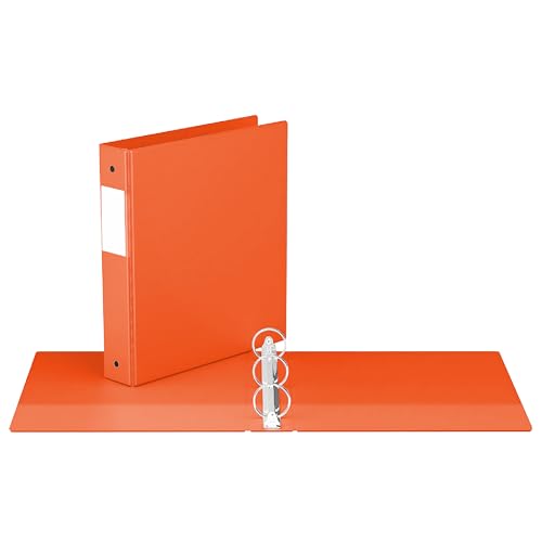 Premium Economy, runder Ringbuch, (Orange, 3,8 cm) von Davis Group