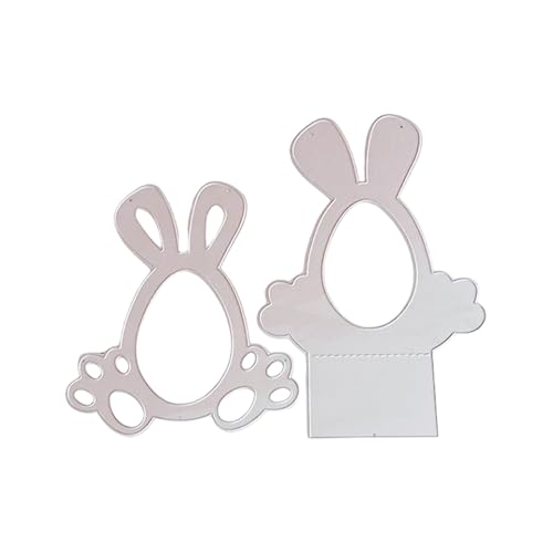 Kaninchen Eier Stanzformen Kohlenstoffstahl Gestanzt Scrapbooking Prägeschablonen Für Scrapbooking Kartenherstellung Verpackung von Dawutocap